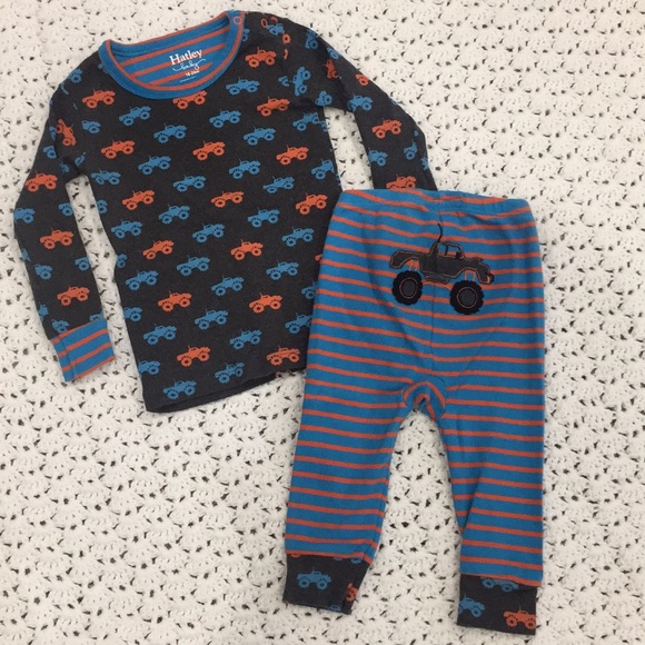 Hatley Other - Hatley “monster truck” pajamas